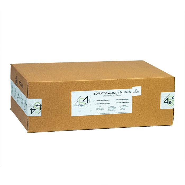 454 Bags BioPlastic Vacuum Seal Storage Bags, 5 mil, 11 Inch x 24 Inch, Black & Clear - Pack of 250 - Image 2