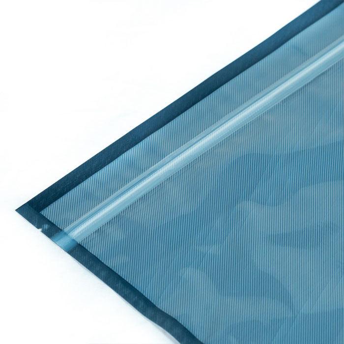 454 Bags BioPlastic Vacuum Seal Storage Bags with Resealable Zipper, 5 mil, 11 Inch x 24 Inch, Black & Clear - Pack of 50 - Image 5