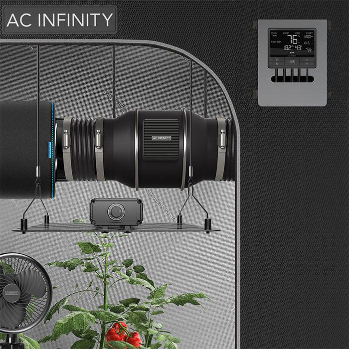 AC Infinity 6" Cloudline PRO T6 Inline Fan with Temperature & Humidity Controller, 402 CFM - Image 7