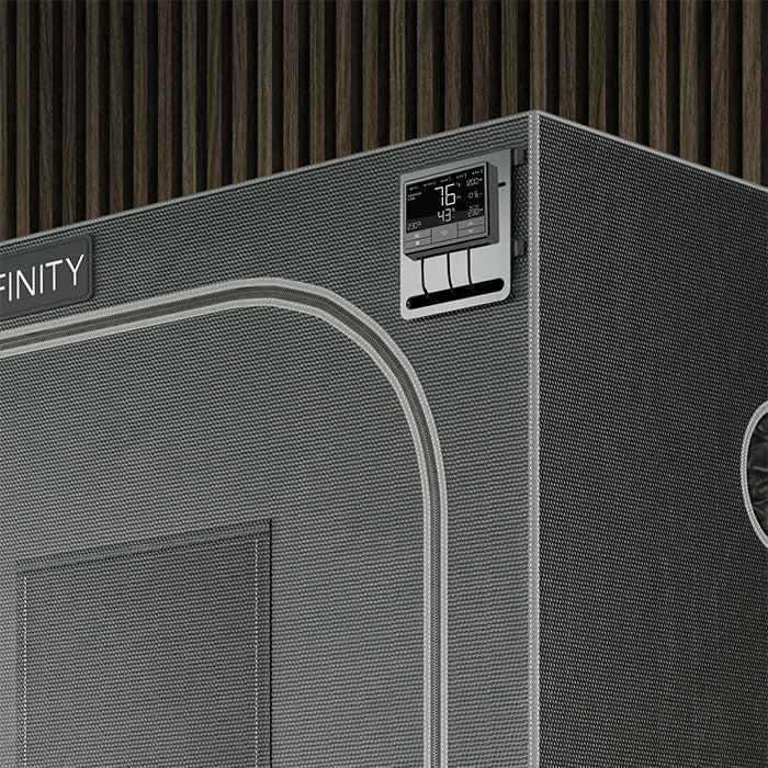 AC Infinity Black Powder Coated Steel Grow Tent Mounting Plate, 5" x 6" - Image 6