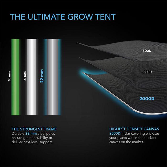 AC Infinity CLOUDLAB 10' x 10' Grow Tent - Image 3