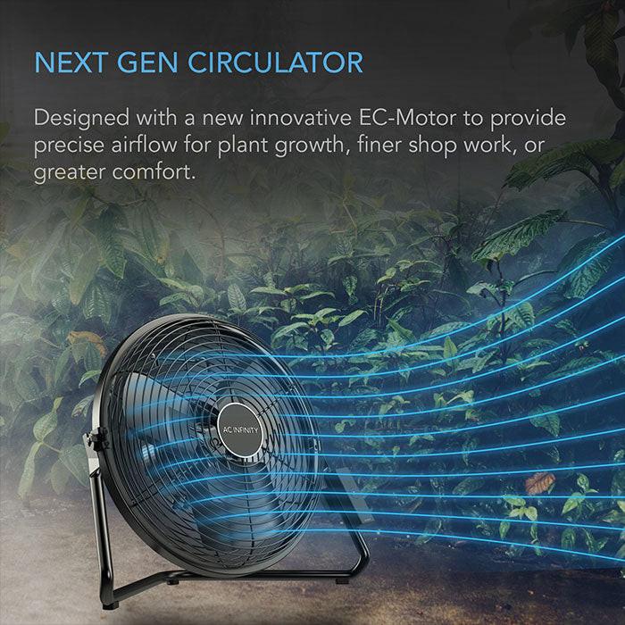 AC Infinity CLOUDLIFT S Series Floor/Wall Fan with Wireless Controller - Image 5