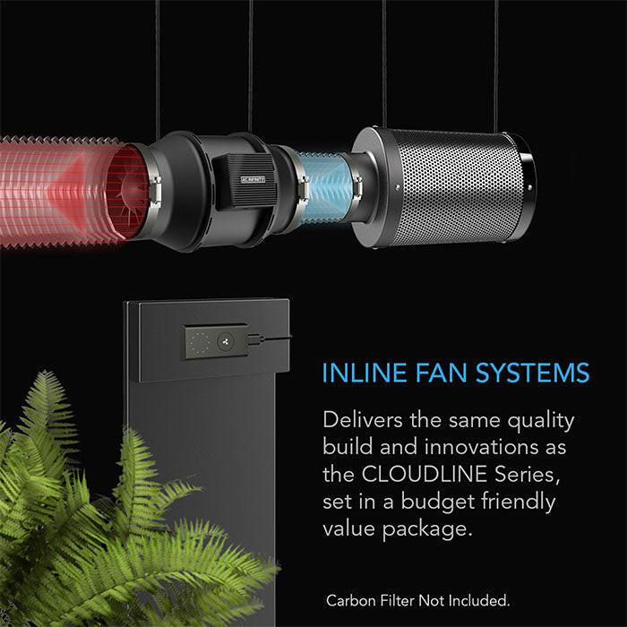 AC Infinity Cloudline A Series Quiet Inline Fan with Speed Controller - Image 7