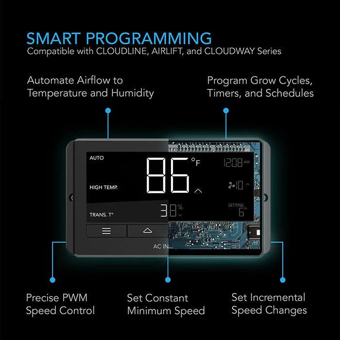 AC Infinity Controller 67 Temperature & Humidity Fan Controller - Image 2