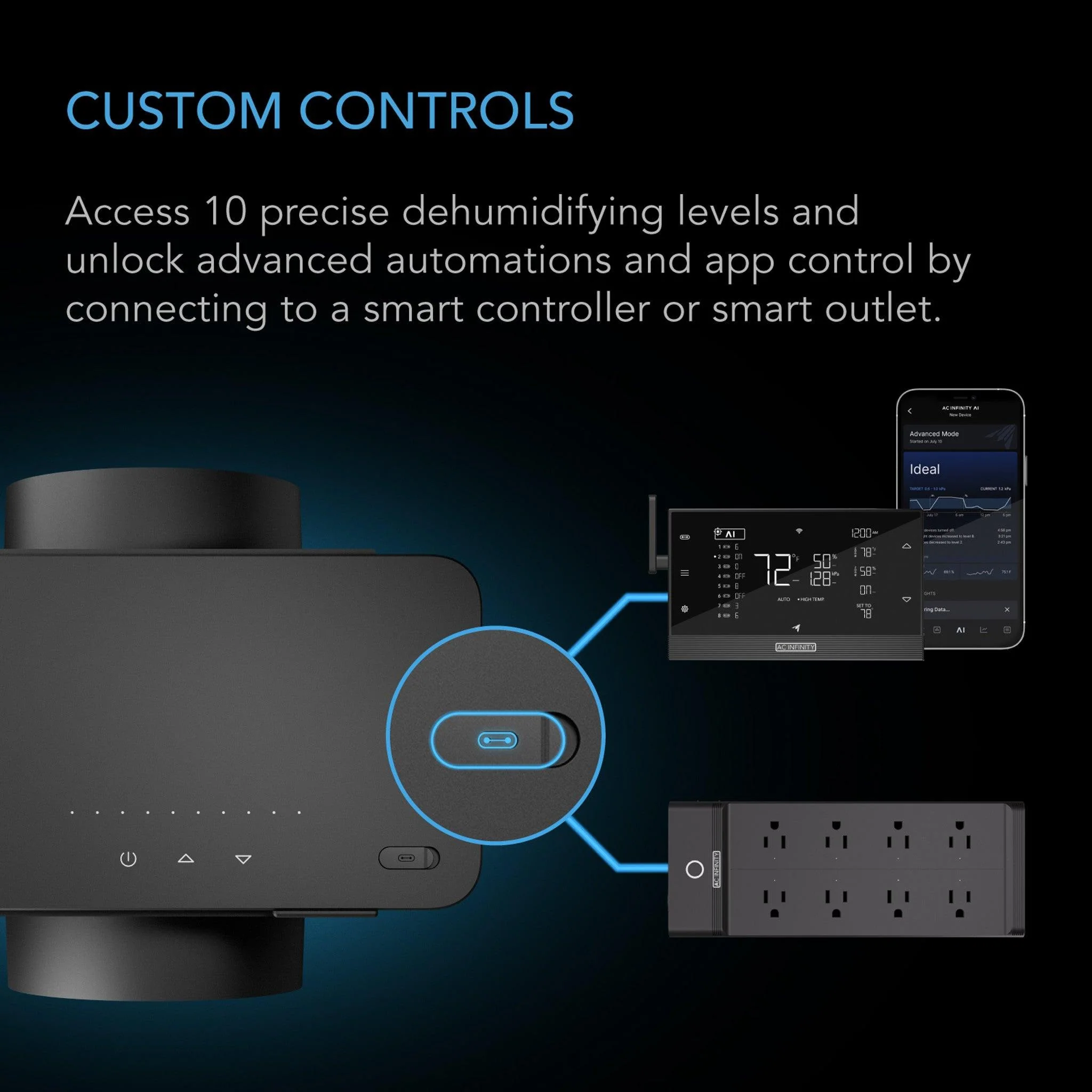 AC Infinity HYDRONE 5 Dehumidifier - Image 3