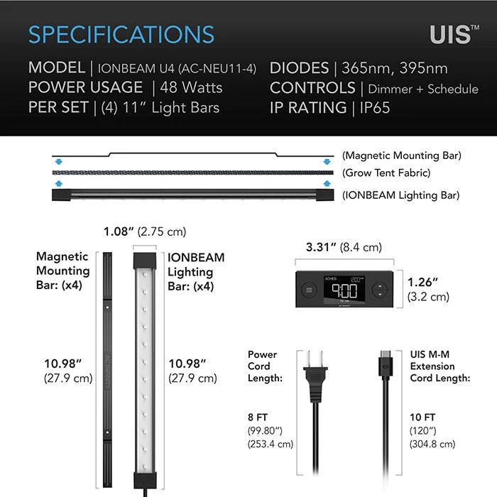 AC Infinity IONBEAM UV-Spectrum LED Grow Light Bars - Image 6