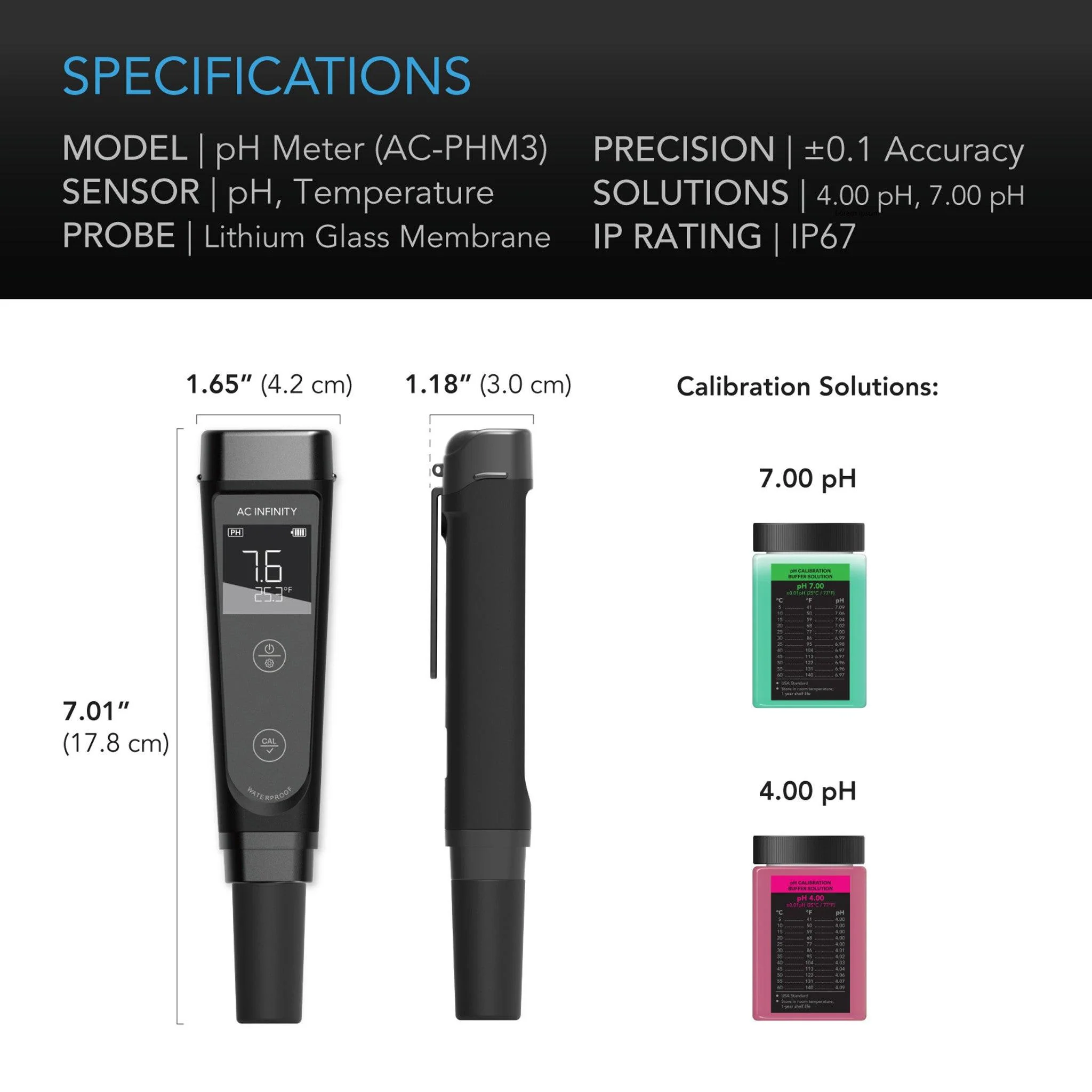 AC Infinity pH Meter Kit - Image 5