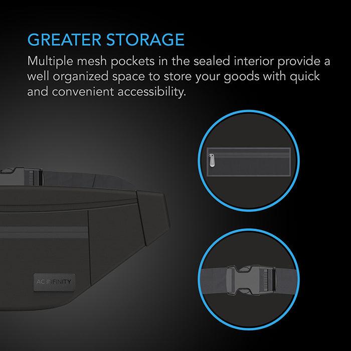 AC Infinity Smell Proof Belt Bag - Image 5