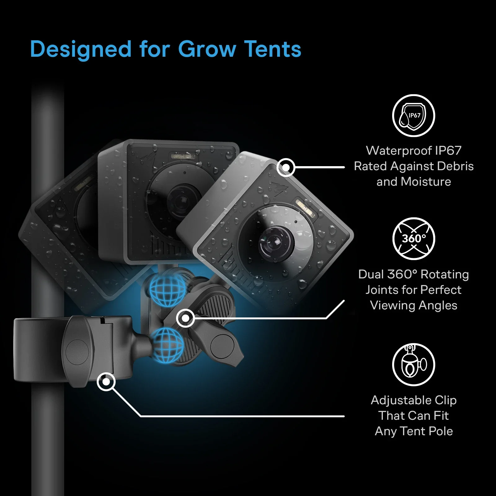 AC Infinity SPECTRON 3 AI-Powered Grow Camera - Image 7