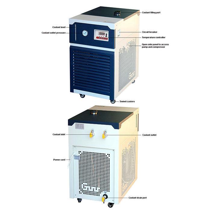 Across International -30C 30L Recirculating Laboratory Chiller with 20L/Min Centrifugal Pump, 220 Volt - Image 3