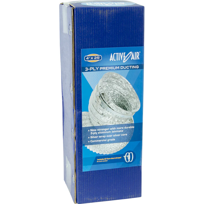 Active Air Premium Ducting, 4" x 25' - Image 2
