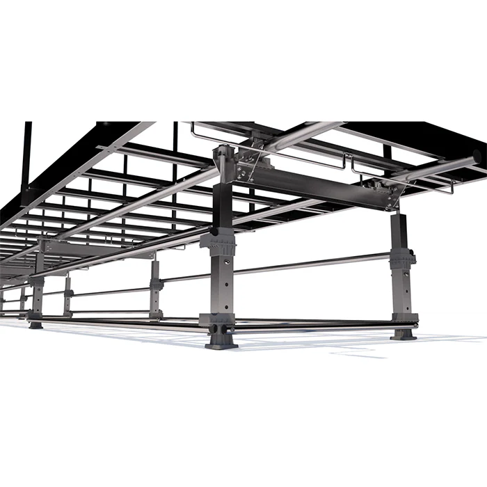 Active Aqua IZON 4 Foot Rolling Bench System, 7.2 to 10.2 Foot Length - Image 4