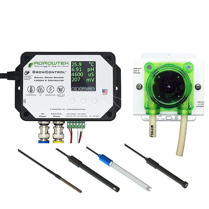 Agrowtek GrowControl MDX AgrowDose Mini Dosing Controller System With Peristaltic Pumps - Image 12