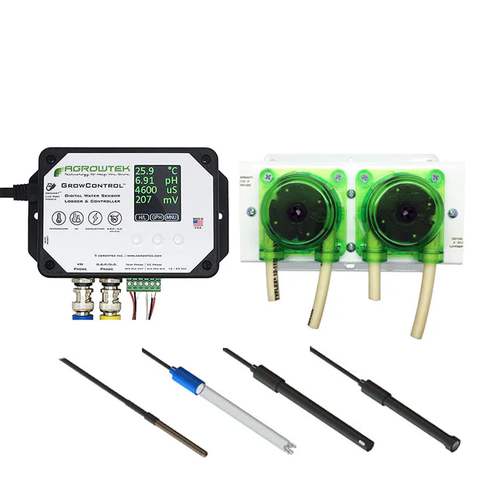 Agrowtek GrowControl MDX AgrowDose Mini Dosing Controller System With Peristaltic Pumps - Image 14