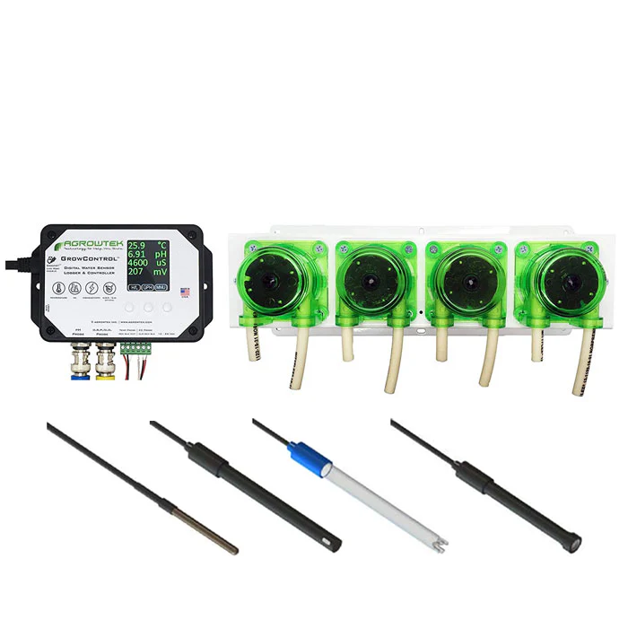 Agrowtek GrowControl MDX AgrowDose Mini Dosing Controller System With Peristaltic Pumps - Image 20