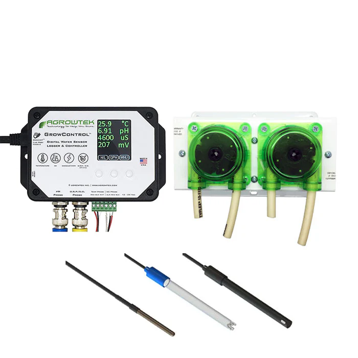 Agrowtek GrowControl MDX AgrowDose Mini Dosing Controller System With Peristaltic Pumps - Image 4