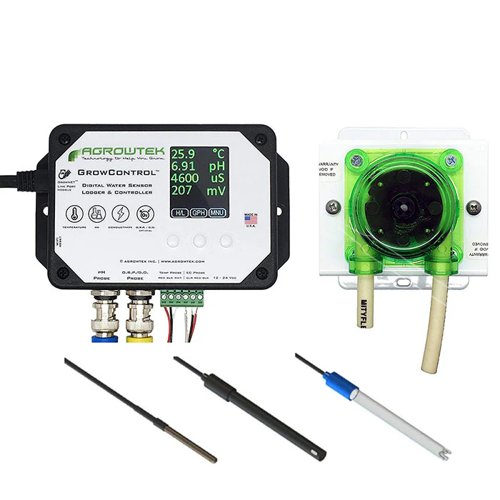 Agrowtek GrowControl MDX AgrowDose Mini Dosing Controller System With Peristaltic Pumps - Image 5