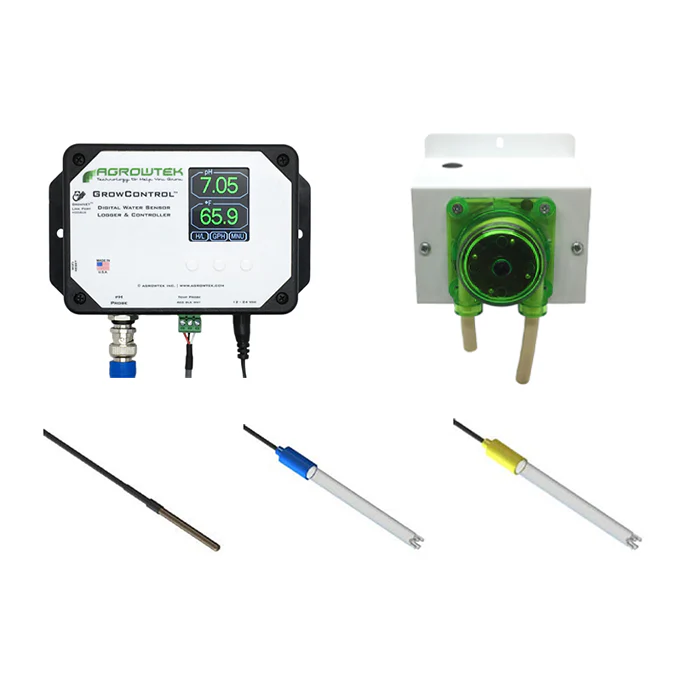 Agrowtek GrowControl MPX AgrowDose Mini pH Dosing System With Peristaltic Pumps - Image 15