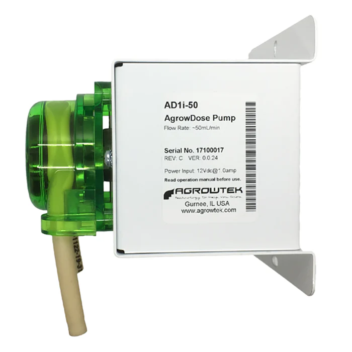 Agrowtek GrowControl MPX AgrowDose Mini pH Dosing System With Single Peristaltic Pump & Temperature, pH Sensor - Image 4