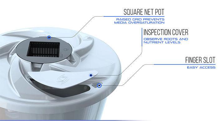 Alien Hydroponics V-System 15 Pot RDWC Hydroponic System - Image 4