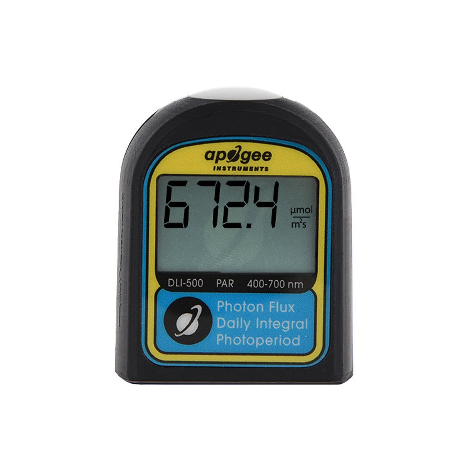 Apogee Instruments DLI-500 Full-Spectrum, PAR, Daily Light Integral, and Photoperiod Meter (400-700 nm) - Image 2