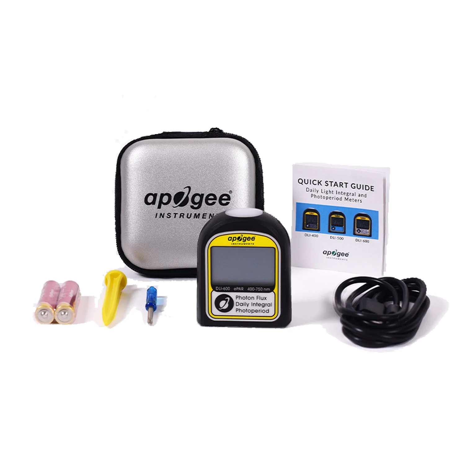 Apogee Instruments DLI-600 ePAR, Daily Light Integral, and Photoperiod Meter (400-750 nm) - Image 5