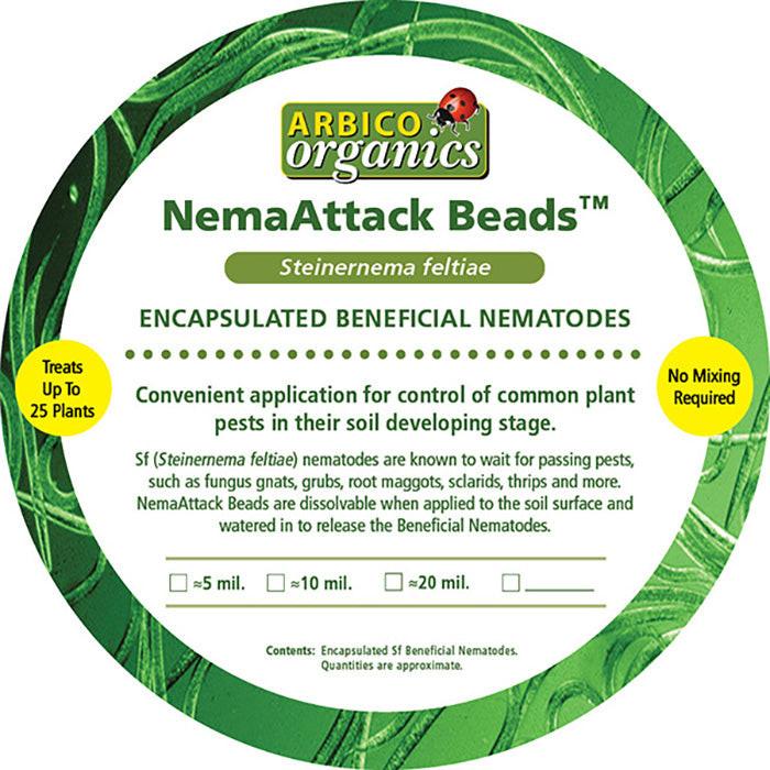 ARBICO Organics NemAttack Beads Steinernema Feltiae (Sf) Beneficial Nematodes - Image 5