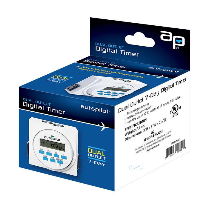 Autopilot 7 Day Dual Outlet Digital Timer - Image 4