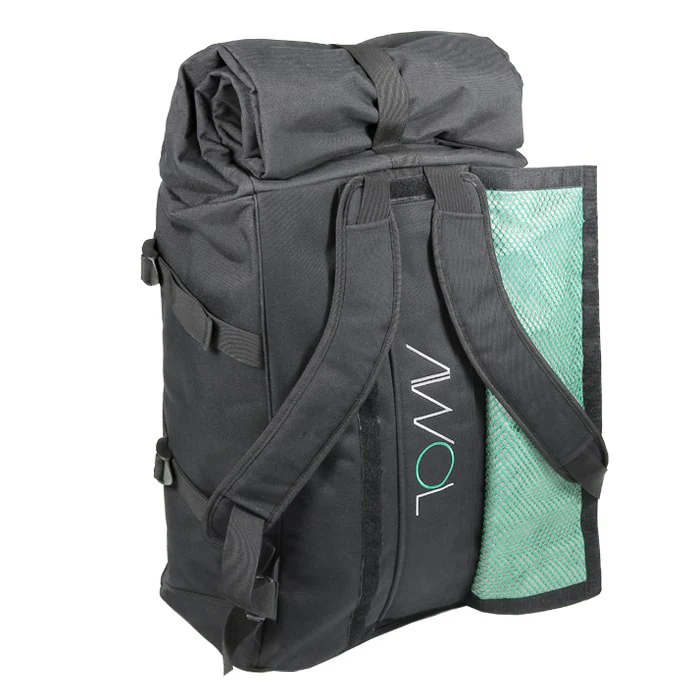 AWOL Odor Proof Cargo Roll-Up Backpack, Black - X-Large - Image 3