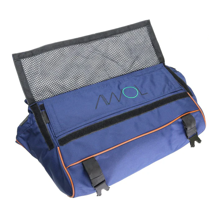 AWOL Odor Proof Daily Messenger Bag, Blue - Image 4
