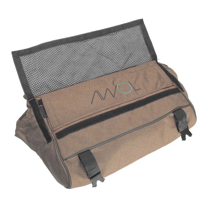 AWOL Odor Proof Daily Messenger Bag, Brown - Image 4