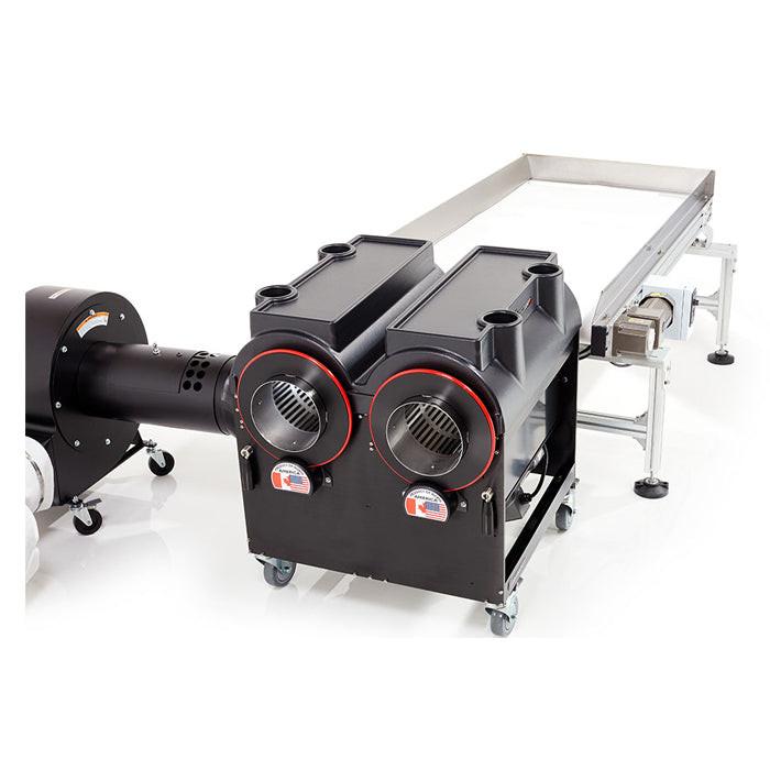 Centurion Pro Gladiator Trimming Machine with Variable Speed Control and Dual-Purpose Hybrid Electropolished Tumblers - Image 6