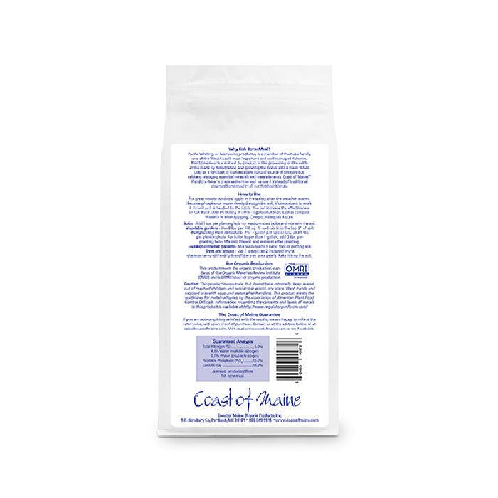 Coast of Maine Fish Bone Meal Organic Plant Food 5-13-0, 3 lbs - Image 3