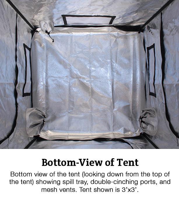 Covert 2' x 4' 150 Watt UFO LED Grow Tent Kit With Automated Ventilation Package - Image 15