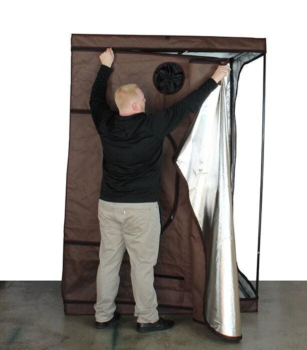 Covert 2' x 4' Fluorescent T5 Grow Tent Kit With Automated Ventilation Package - Image 14