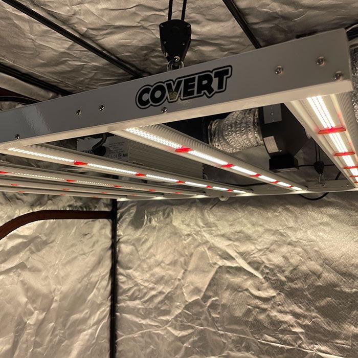 Covert 4' x 4' 630 Watt LED PRO Grow Tent Kit With Automated Ventilation Package - Image 7