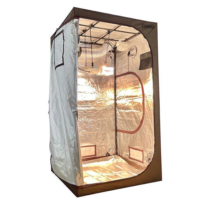 Covert 4' x 4' Growers Choice 500 Watt CMH Grow Tent Kit With Automated Ventilation Package - Image 4