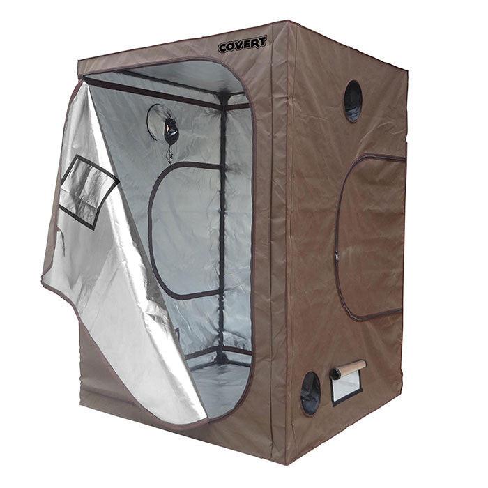Covert 4' x 4' Scynce LED Raging Kush 2.0 650 Watt Grow Tent Kit With Automated Ventilation Package - Image 4