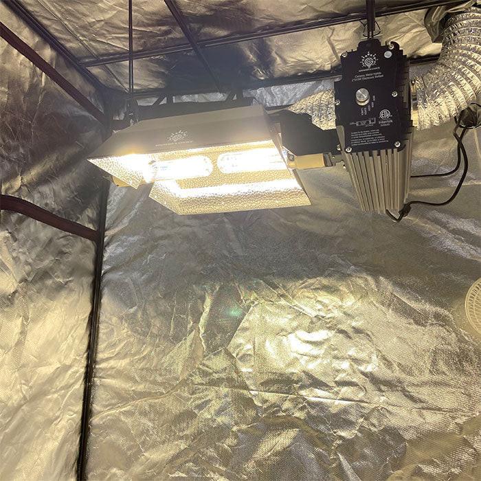 Covert 5' x 5' Growers Choice 630 Watt CMH Grow Tent Kit With Automated Ventilation Package - Image 7