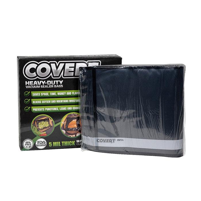 Covert Vacuum Seal Bags, Black/Clear, 15 in. x 20 in., Pack of 50 - Image 4