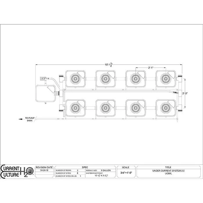 Current Culture Under Current UCXL RDWC System, 8-Site, 2-Row - Image 5