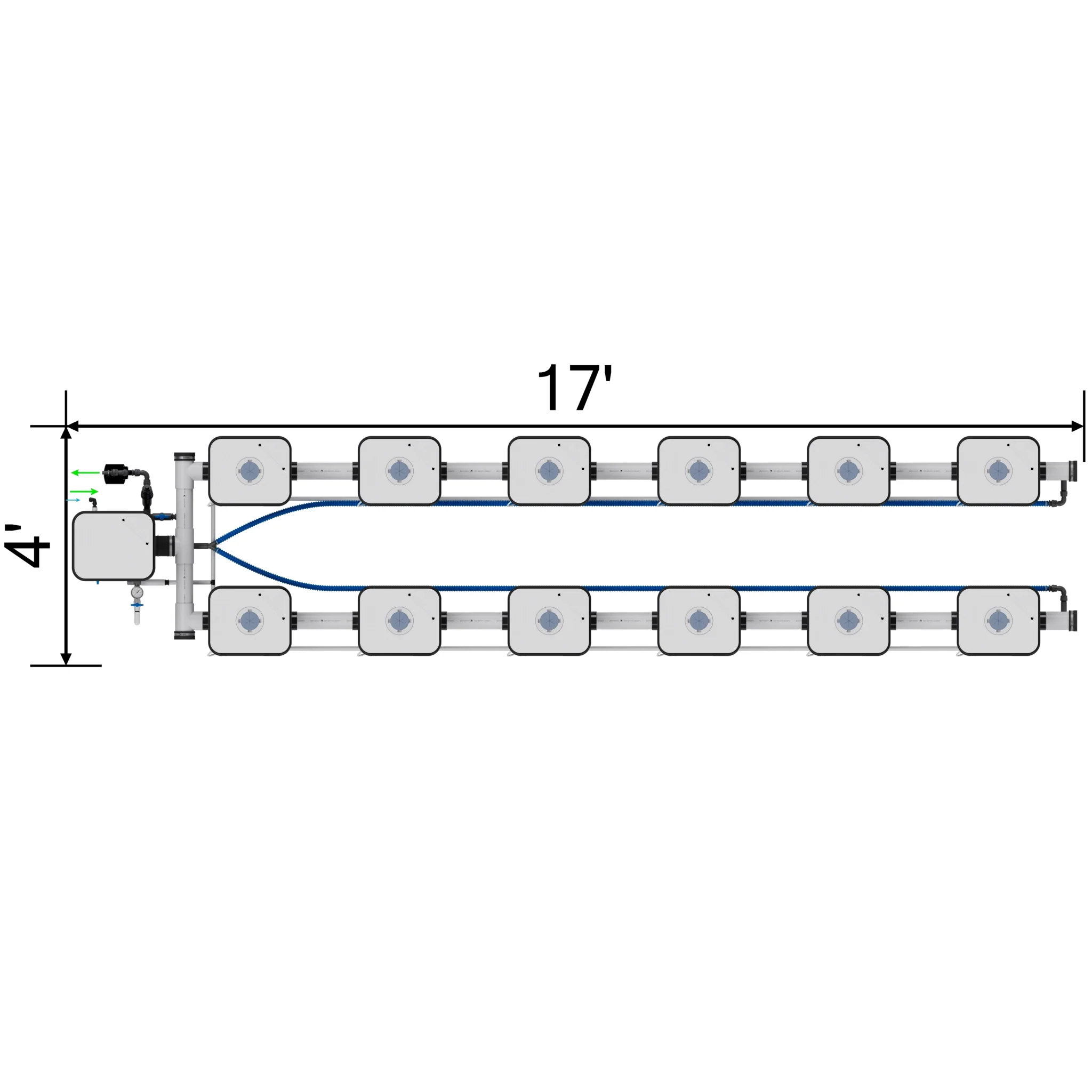 Current Culture Under Current UCXL13 RDWC System, 12-Site, 2-Row - Image 6