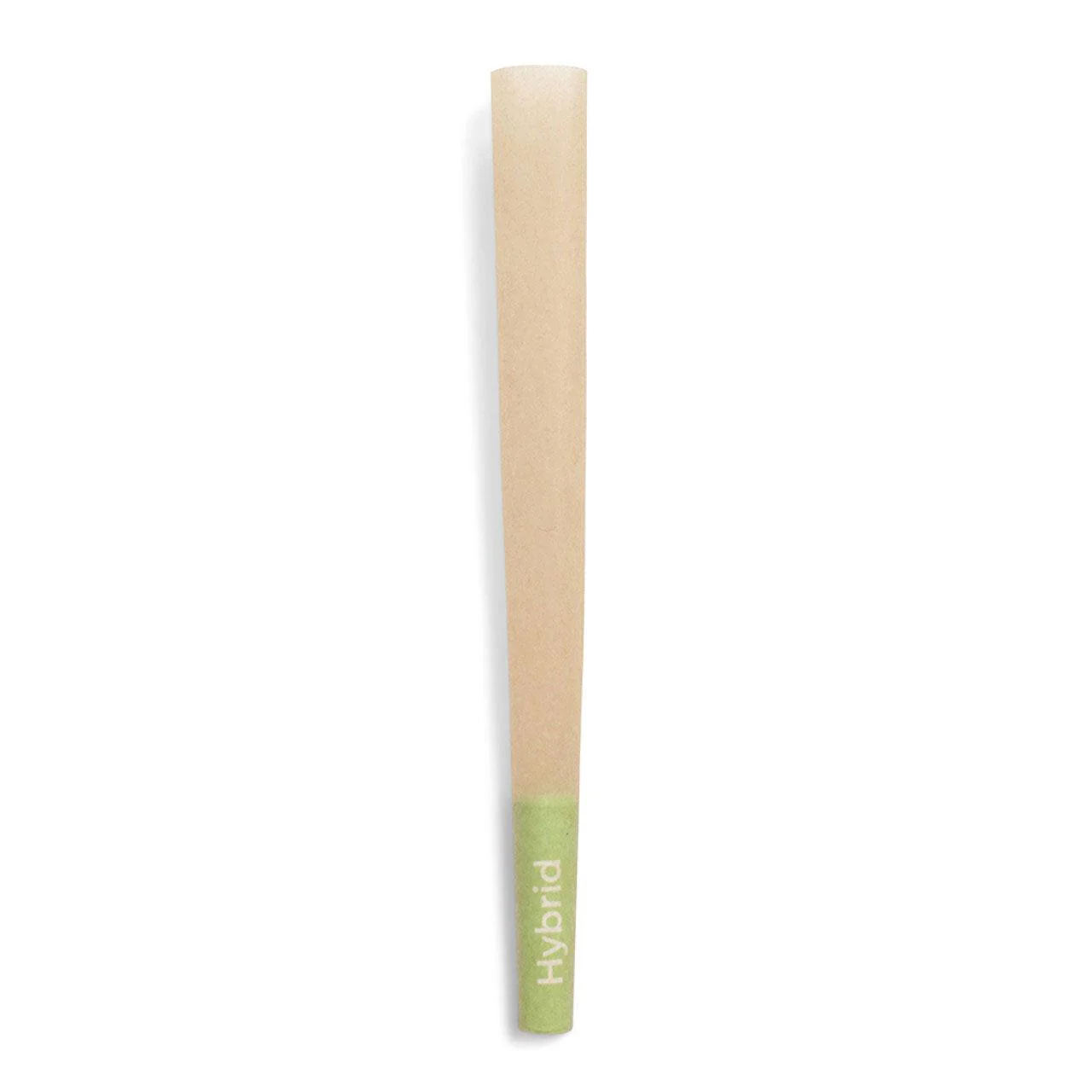 Custom Cones USA 109mm Pre-Rolled Cones, Natural Brown Paper, Hybrid Branded - Case of 800
