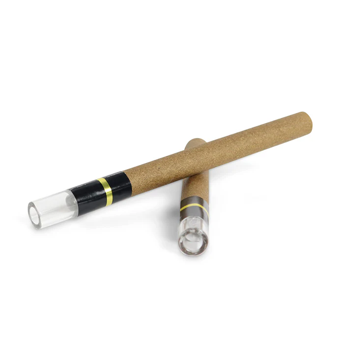 Custom Cones USA 109mm Pre-Rolled Tubes, Standard Brown Hemp Wrap with Cylinder Glass Tip - Pack of 200 - Image 5