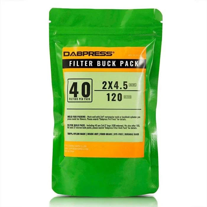 Dabpress 2" x 4.5" Rosin Bag, Pack of 40 - Image 3