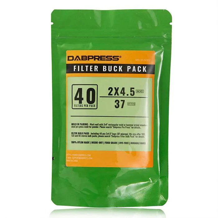Dabpress 2" x 4.5" Rosin Bag, Pack of 40 - Image 5