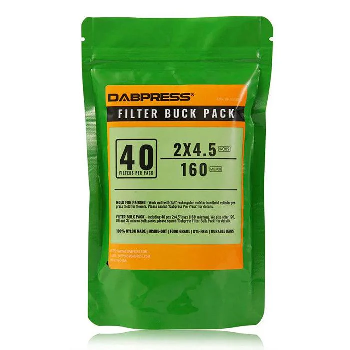 Dabpress 2" x 4.5" Rosin Bag, Pack of 40 - Image 8