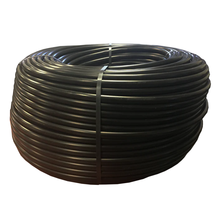 DIG 1/2 Inch Polyethylene Distribution Tubing, Black, 0.600 Inch ID x 0.700 Inch OD - 1000 Feet