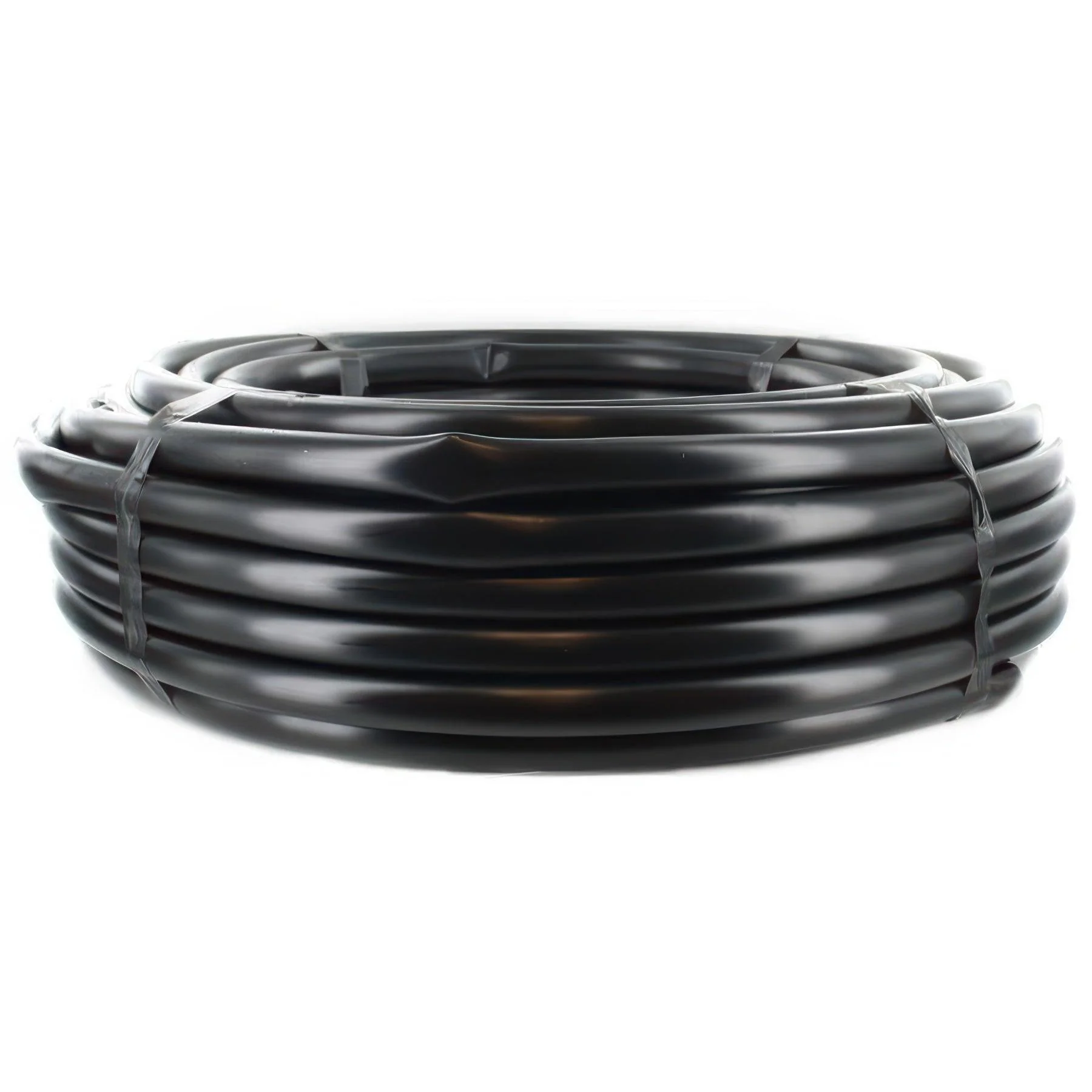 DIG 1/2 Inch Polyethylene Distribution Tubing, Black, 0.600 Inches ID x 0.700 Inches OD - 200 -Feet - Pack of 4