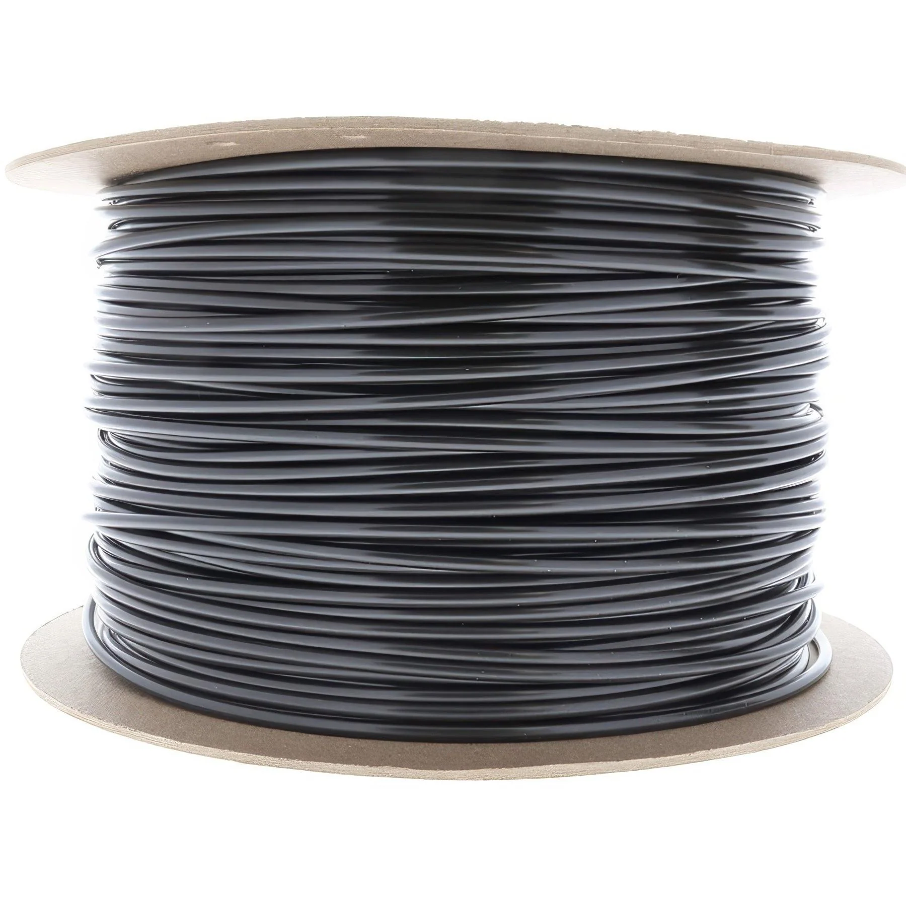 DIG 1/8 Inch Polyethylene Distribution Tubing, Black, 0.125 Inch ID x 0.187 Inch OD - 1000 Feet - Pack of 3